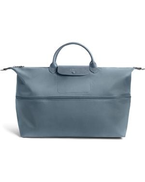 Longchamp Le Pliage One Expandable Travel Bag - Blue