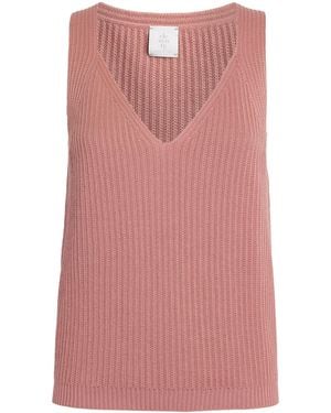 Eleventy Organic Cotton Tank Top - Pink