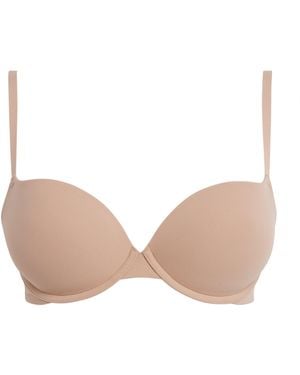 Skims Fits Everybody Push-Up Demi Bra - Natural