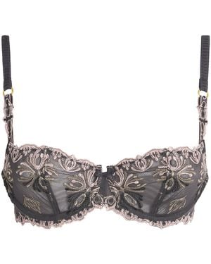 Chantelle Lace Champs Élysées Balcony Bra - Grey