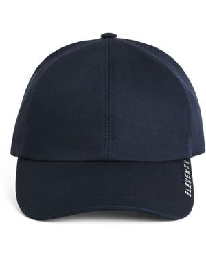 Eleventy Embroidered Logo Baseball Cap - Blue