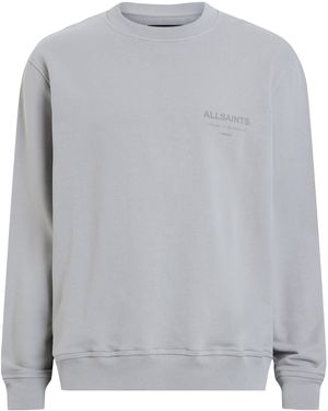 All Saints Wilde sold Crew Sweatshirt Gray Small 100% Cotton Mens Top Neutral