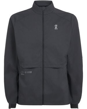 On Shoes Reflective Lumos Weather Jacket - Black