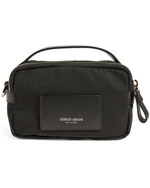 Giorgio Armani Mini Crossbody Bag - Black