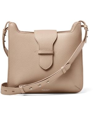 Aspinal of London Leather Ella Cross-Body Bag - Natural
