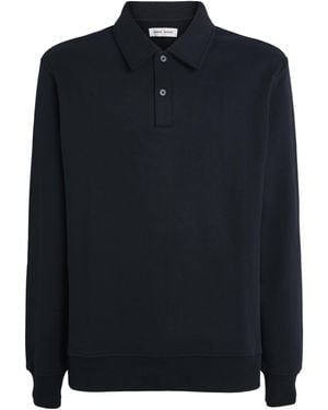 Samsøe & Samsøe Cotton-Blend Samarcel Polo Shirt - Blue