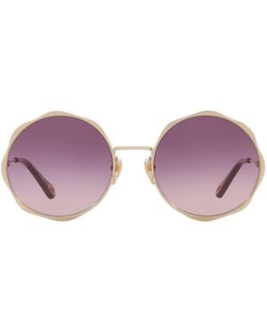 Chloé Metal Ch0184S Sunglasses - Purple