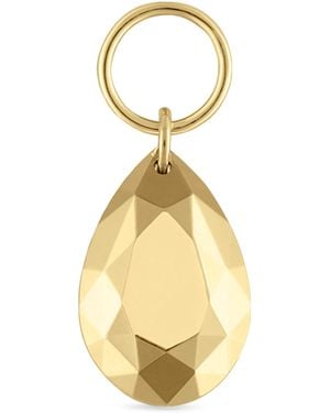 Maria Tash Faceted Pear Single Charm - Metallic