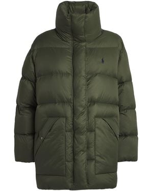 Polo Ralph Lauren High-Neck Puffer Jacket - Green