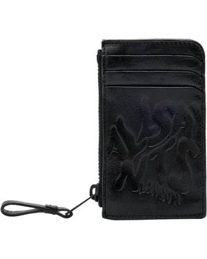 AllSaints Leather Tierra Isamu Wallet - Black
