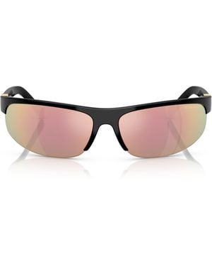 Miu Miu Injected Cat Eye Mua02S Sunglasses - Brown