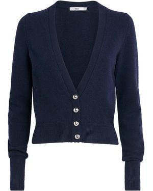 Safiyaa Wool-Cashmere Cardigan - Blue