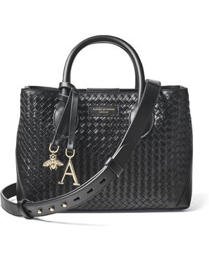 Aspinal of London Medium London Tote Bag - Black
