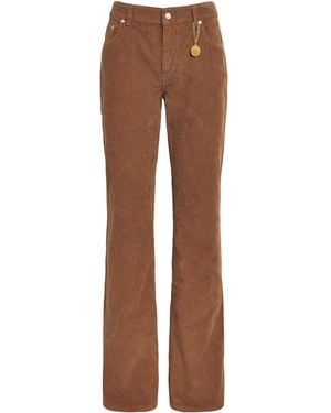 Stella McCartney Corduroy Flared Pants - Brown