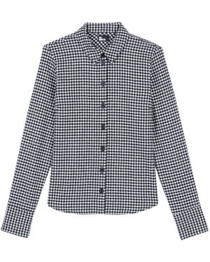 The Kooples Vichy Check Shirt - Blue