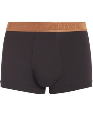 Emporio Armani Soft Modal Trunks - Grey