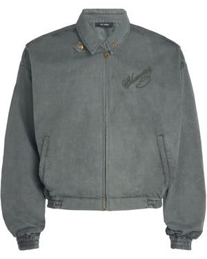 Willy Chavarria Cotton Wasko Jacket - Grey