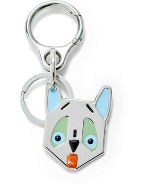 Loewe X Louis Wain Futurist Cat Keyring - Blue