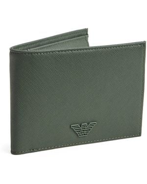 Emporio Armani Faux Leather Wallet - Green