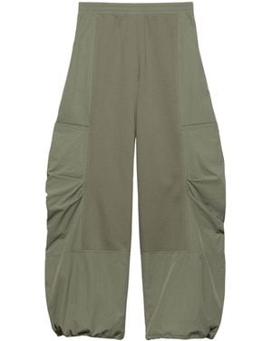 MAX&Co. Jersey Popper Joggers - Green