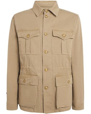 Polo Ralph Lauren Cotton Crestwood Utility Jacket - Natural