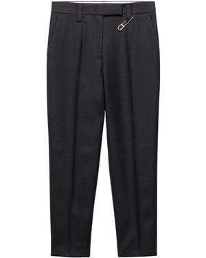 Prada Wool Gabardine Pants - Black