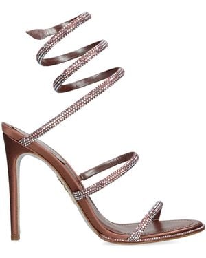 Rene Caovilla Embellished Cleo Sandals 105 - Pink
