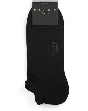 FALKE Family Ankle Socks - Black