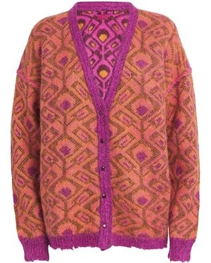 Mother The Double Face Cardigan - Pink