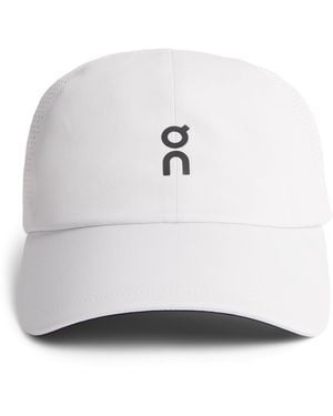 On Shoes Perforated Court Baseball Cap - White