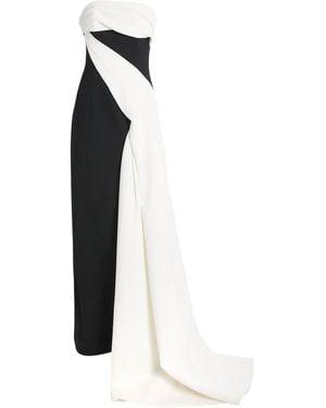 Rachel Gilbert Strapless Orson Gown - White