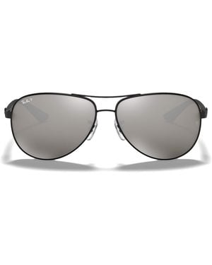 Ray-Ban Carbon Fibre Pilot Sunglasses - Grey
