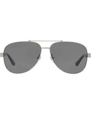 Gucci Metal Gg0528S Sunglasses - Grey