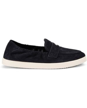 Tory Burch Suede Ballet Sport Loafers - Black