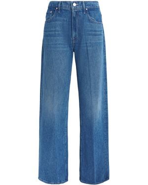 Mother The Lasso Sneak Barrel Jeans - Blue