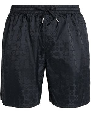 Sandro Jacquard Swim Shorts - Black