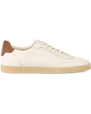 Brunello Cucinelli Deerskin Low-Top Sneakers - Natural