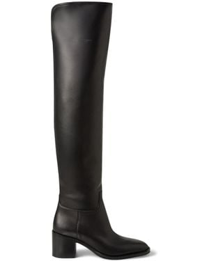 Ralph Lauren Leather Barnet Boots 55 - Black