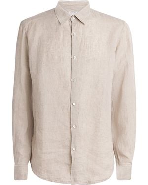 Sunspel Linen Shirt - Natural