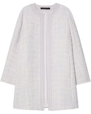 Marina Rinaldi Tweed Jacket - White