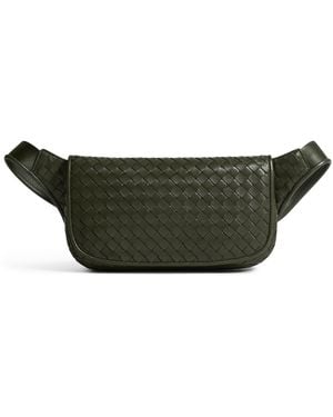 Bottega Veneta Leather Veneto Belt Bag - Green
