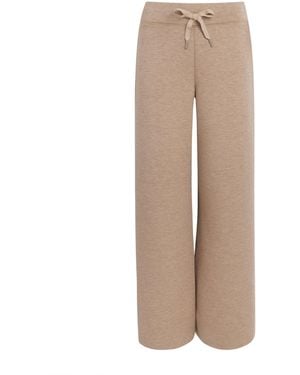 Spanx Airessentials Wide-Leg Sweatpants - Natural