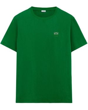 Loewe Cotton Anagram T-Shirt - Green