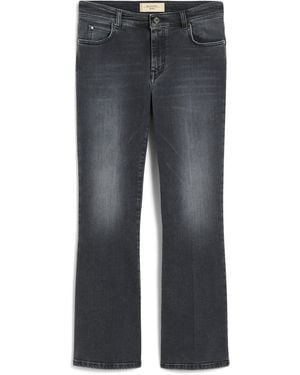 Weekend by Maxmara Super Stretch Slim Cropped Jeans - Grey