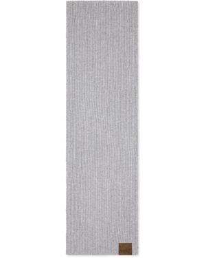 Tom Ford Cashmere Logo Scarf - Grey