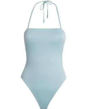 Wolford Textured Swimsuit - Blue