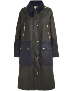 Barbour Waxed Carolyn Jacket - Black