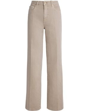 L'Agence High-Rise Scottie Wide-Leg Jeans - Gray