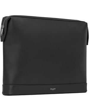 Saint Laurent Paris Pouch - Black