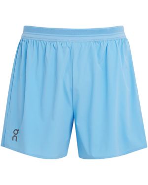 On Shoes 5” Performance Shorts - Blue